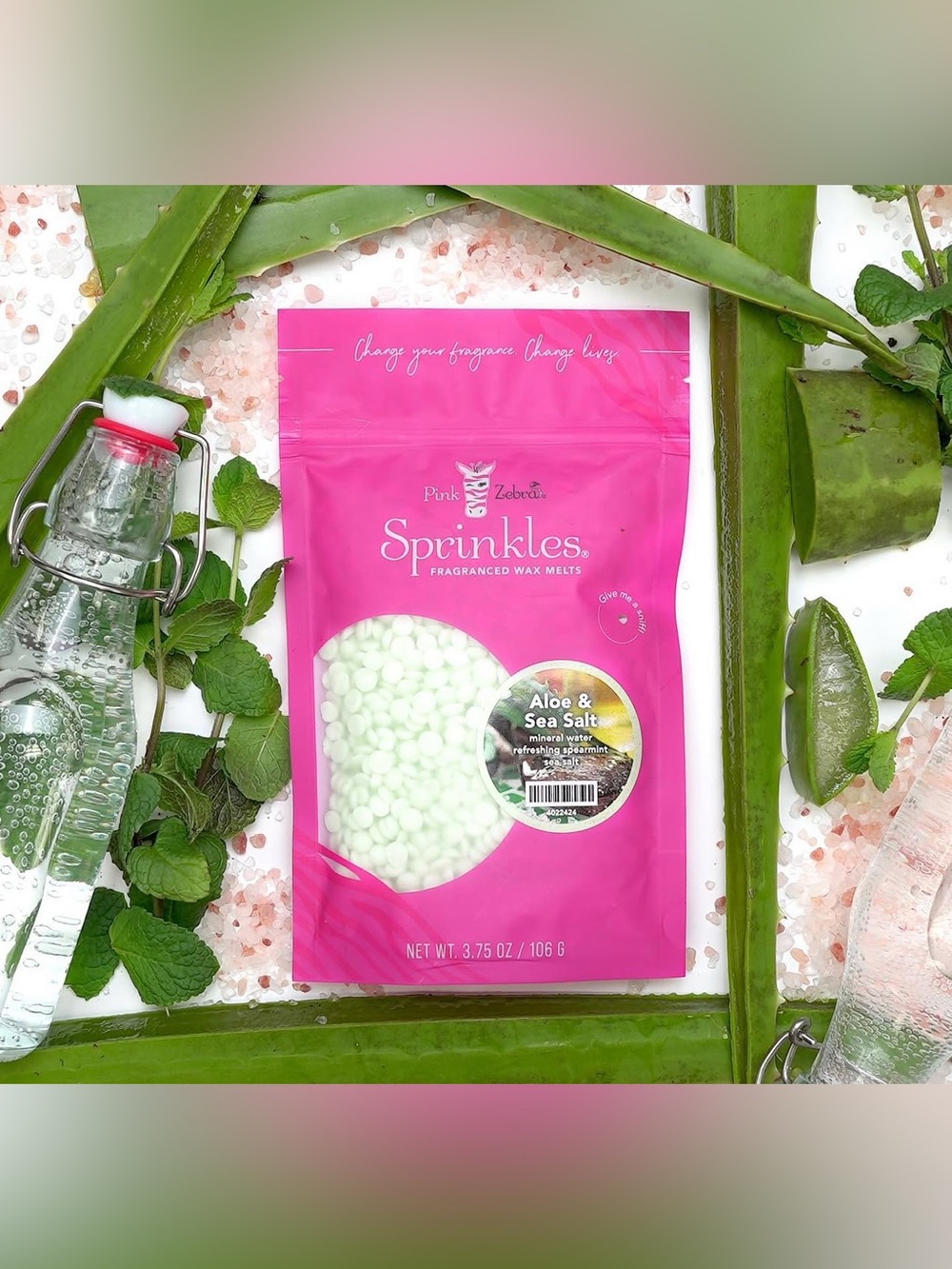 Pink Zebra Aloe & Sea Salt Sprinkles